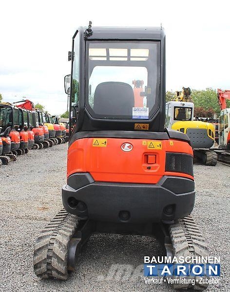 Kubota U27-4 (wie KX71-3 TB228 EC25 2503 KX027-4) Mini bagri <7t