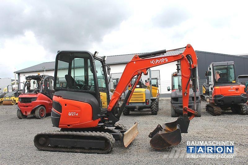 Kubota U27-4 (wie KX71-3 TB228 EC25 2503 KX027-4) Mini bagri <7t
