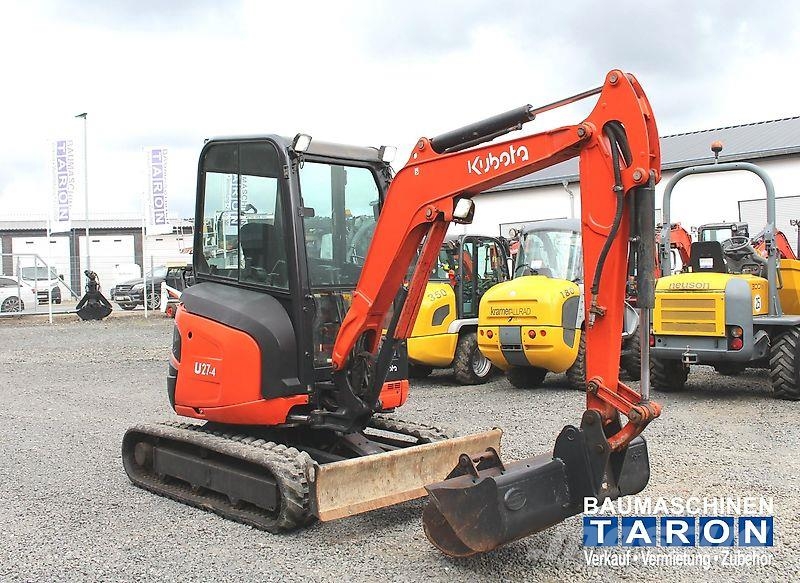 Kubota U27-4 (wie KX71-3 TB228 EC25 2503 KX027-4) Mini bagri <7t