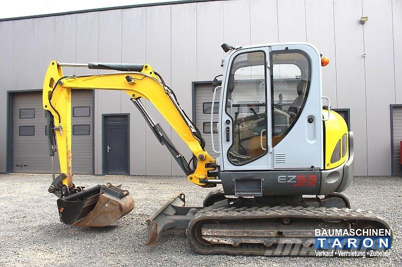 Wacker Neuson EZ53 VDS (wie KX057-4 U55-4 ECR55 PC55 ECR58 ET58) Mini rýpadlá < 7t