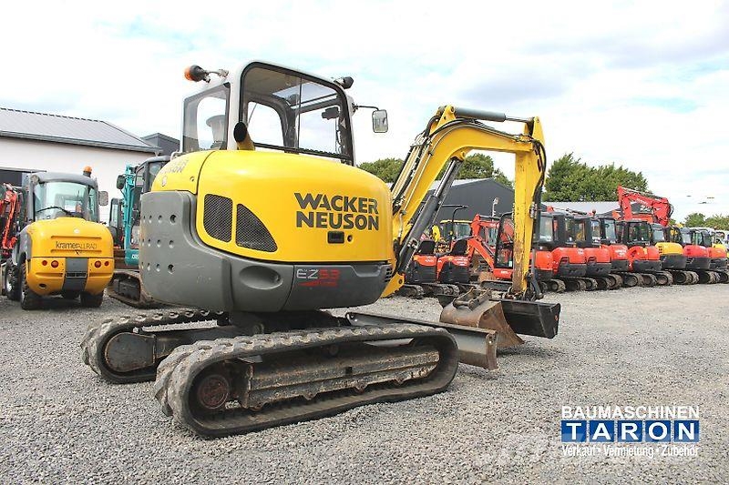 Wacker Neuson EZ53 VDS (wie KX057-4 U55-4 ECR55 PC55 ECR58 ET58) Mini rýpadlá < 7t