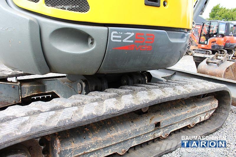 Wacker Neuson EZ53 VDS (wie KX057-4 U55-4 ECR55 PC55 ECR58 ET58) Mini rýpadlá < 7t
