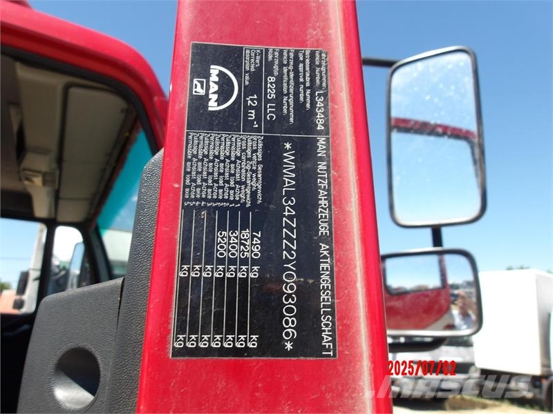MAN 8.225 Meiller Caminhões basculantes