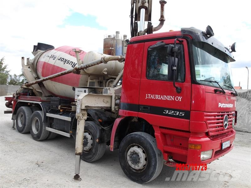 Mercedes-Benz Actros 3235 7 m3 Putzmeister 24 m Автобетоносмесители