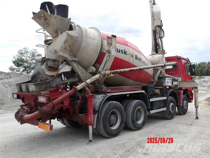 Mercedes-Benz Actros 3235 7 m3 Putzmeister 24 m Автобетоносмесители