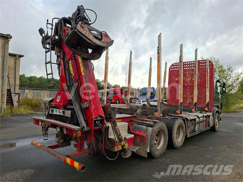 Scania R 620 V8 6x4 Penz 15Z 9.50 Euro.5 Transporte de madera