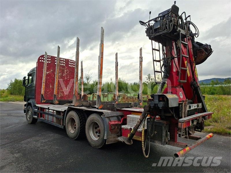 Scania R 620 V8 6x4 Penz 15Z 9.50 Euro.5 Transporte de madera
