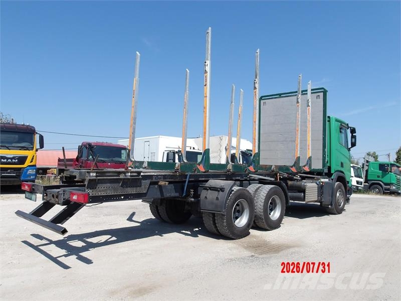 Scania R500 XT 6x4 Euro 6 Ebert شاحنات أشجار
