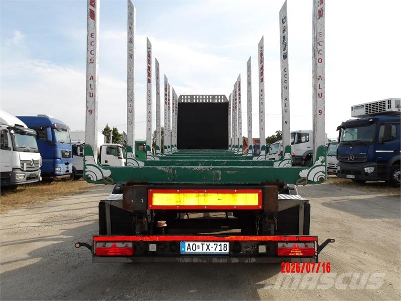 Svan NCH 303 Rönkszállító Semirremolques de transporte de madera