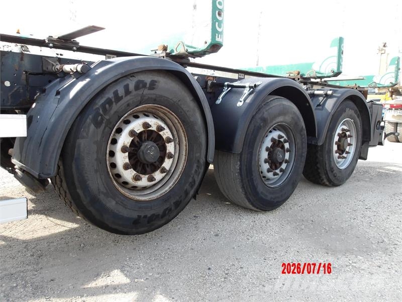 Svan NCH 303 Rönkszállító Semirremolques de transporte de madera