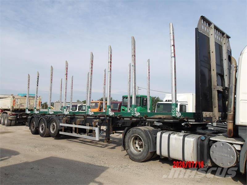 Svan NCH 303 Rönkszállító Semirremolques de transporte de madera
