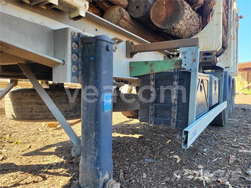 Zaslaw D-651 A Rönkszállító Kokmateriālu vešanas piekabes