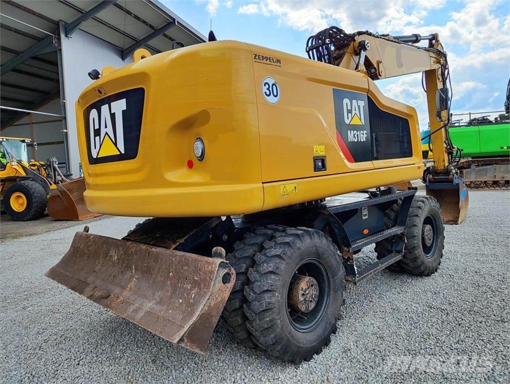 CAT M316F Ratiniai ekskavatoriai