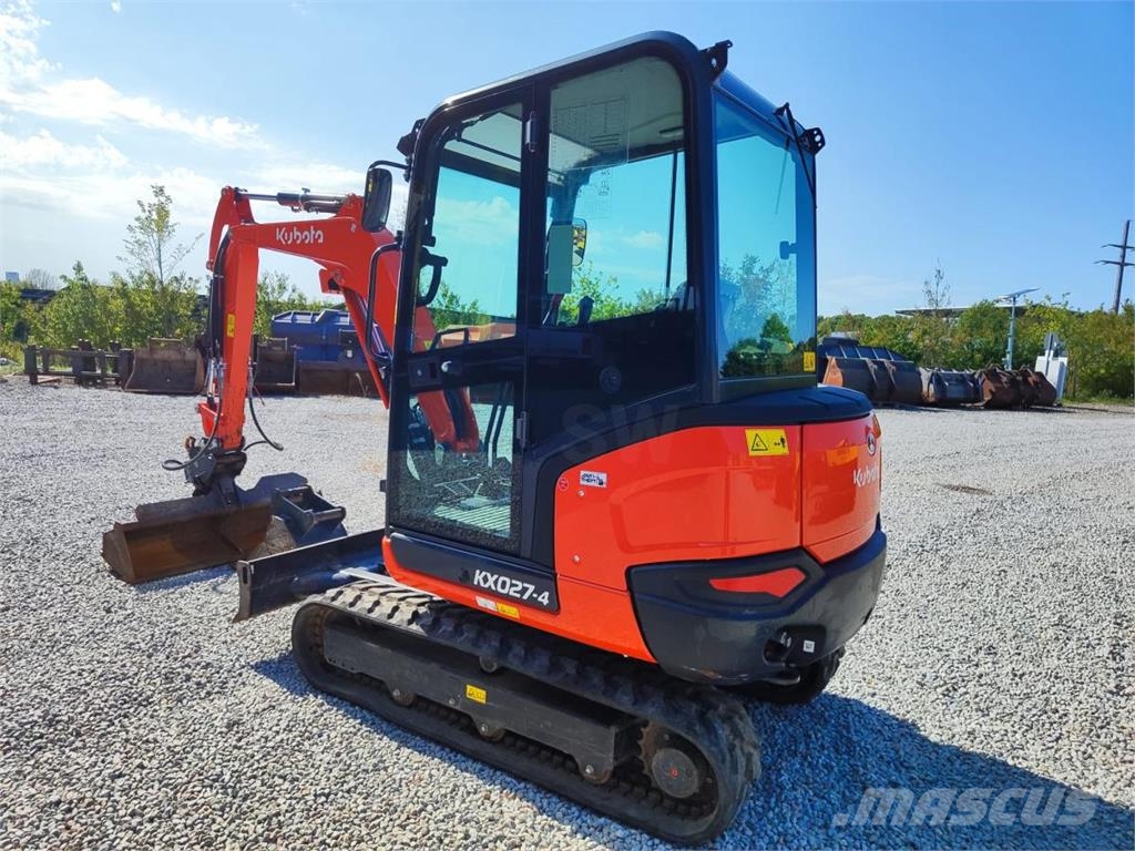 Kubota Series KX Міні-екскаватори < 7т
