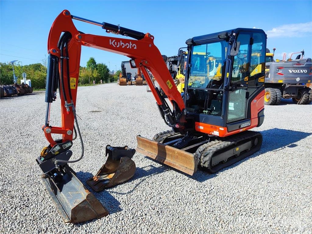Kubota Series KX Miniekskavaatorid < 7 t