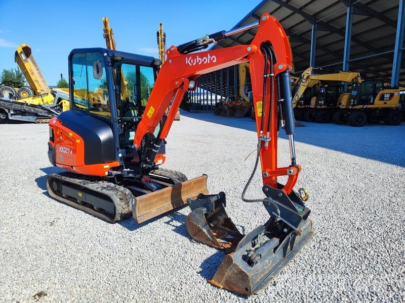 Kubota Series KX Miniekskavaatorid < 7 t