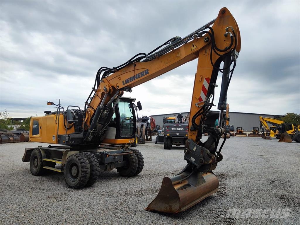 Liebherr A920 Litronic Excavadoras de ruedas