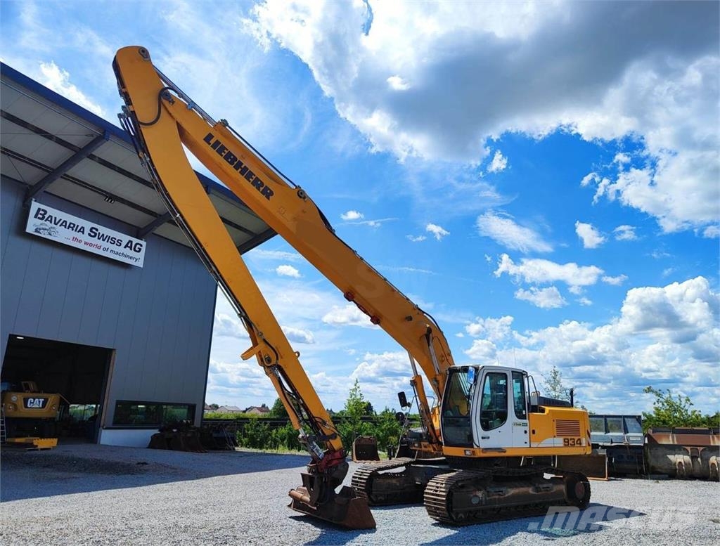Liebherr R934C Long Reach Bandgrävare