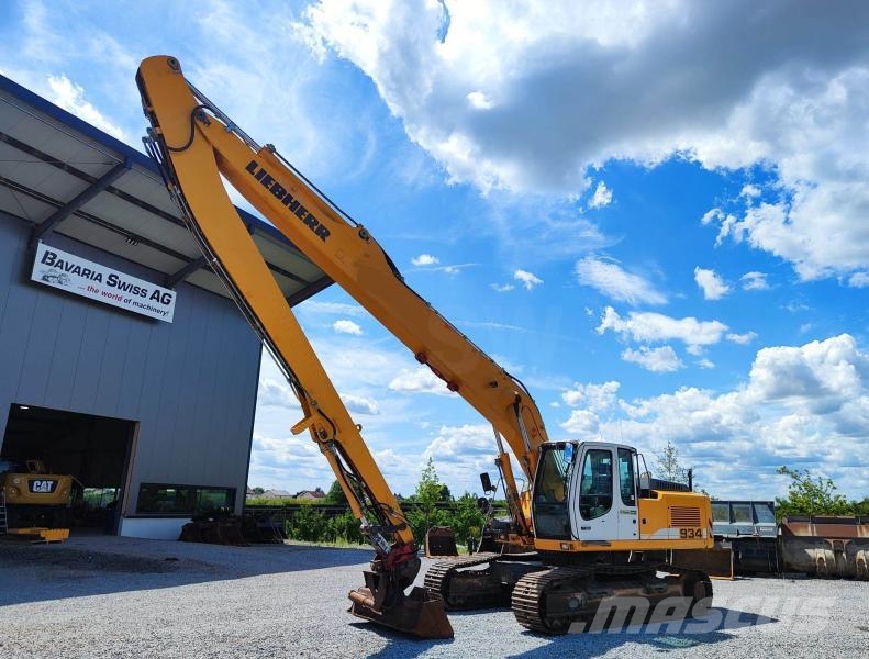 Liebherr R934C Long Reach Roomikekskavaatorid