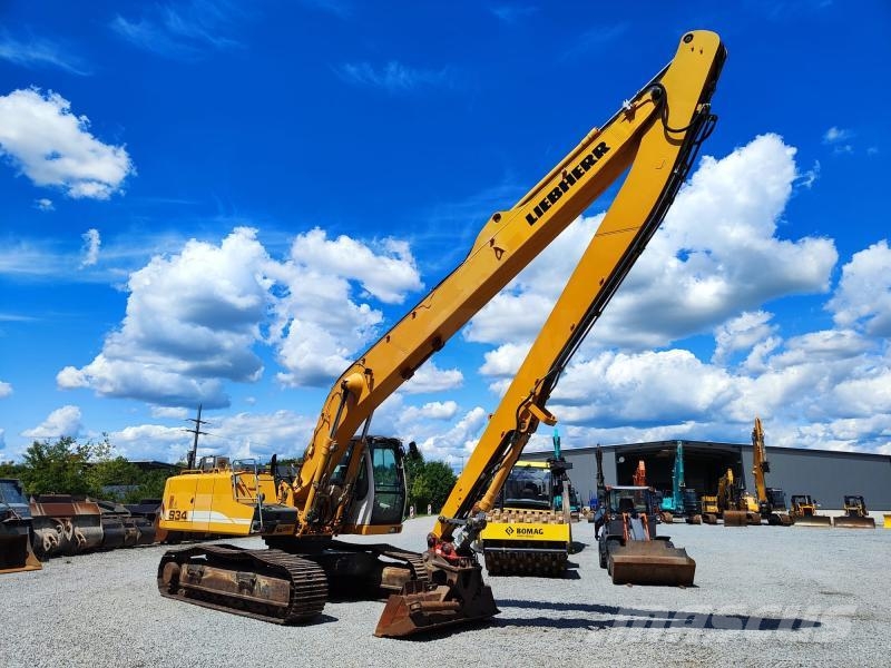 Liebherr R934C Long Reach Roomikekskavaatorid