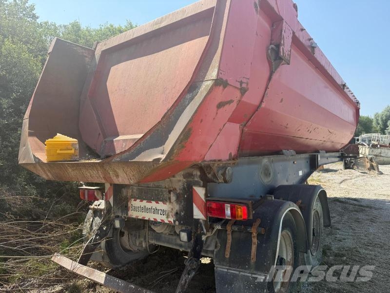 Reisch 2-Achs Auflieger Semi-trailer med tip