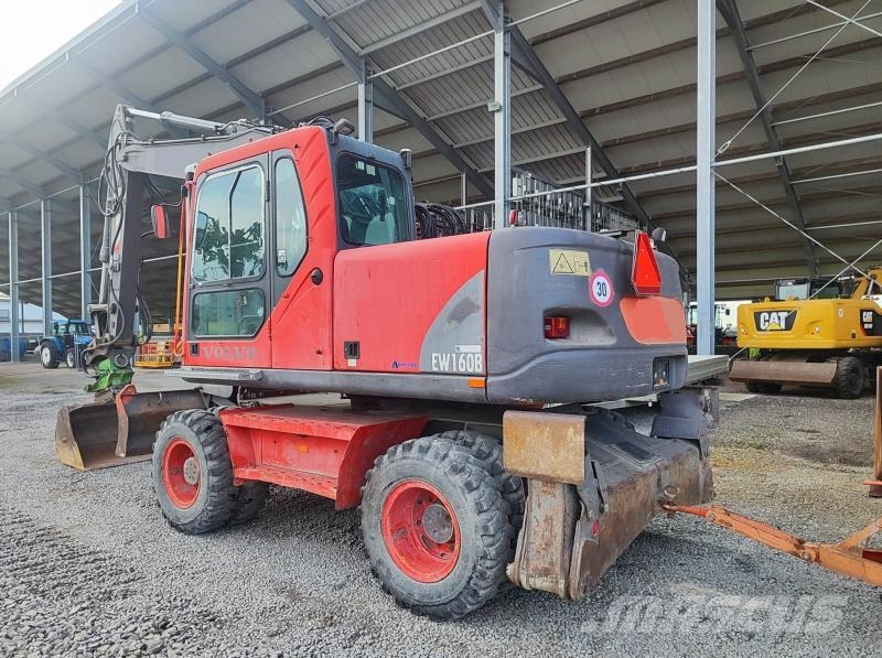 Volvo EW160 B Kolesové rýpadlá