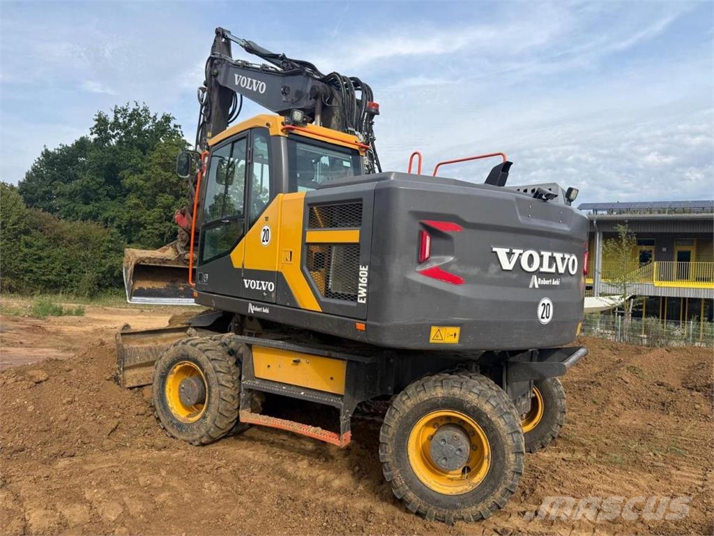 Volvo EW160E Kolesové rýpadlá