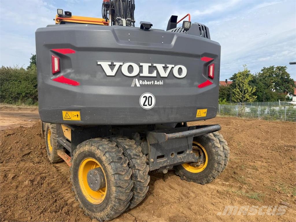 Volvo EW160E Kolesové rýpadlá