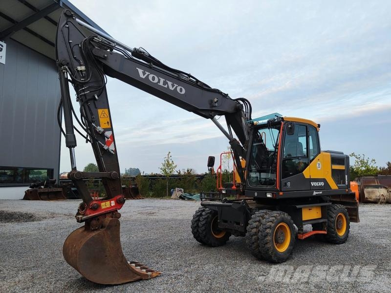 Volvo EW160E Kolesové rýpadlá