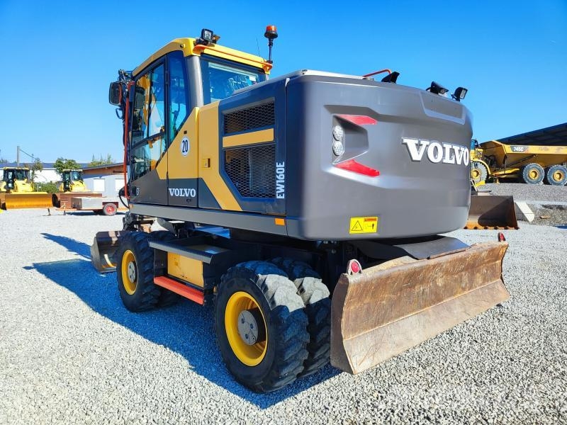 Volvo EW160E Kolesové rýpadlá