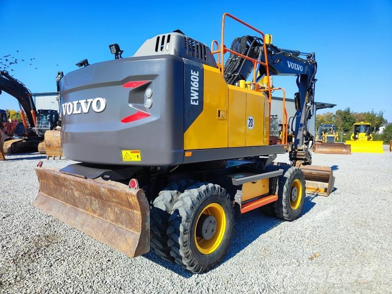 Volvo EW160E Kolesové rýpadlá