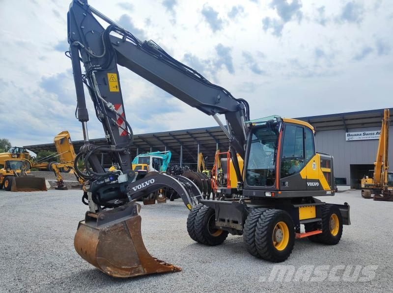 Volvo EWR170E Kolesové rýpadlá