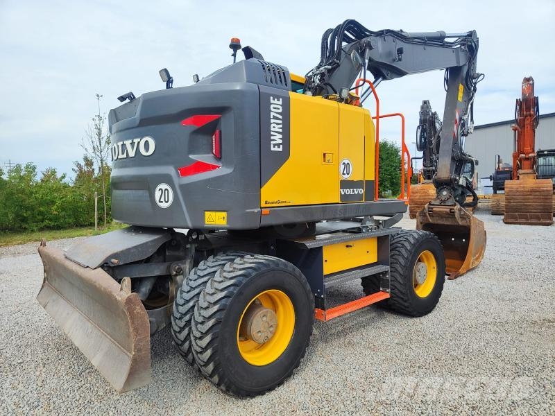 Volvo EWR170E Kolesové rýpadlá