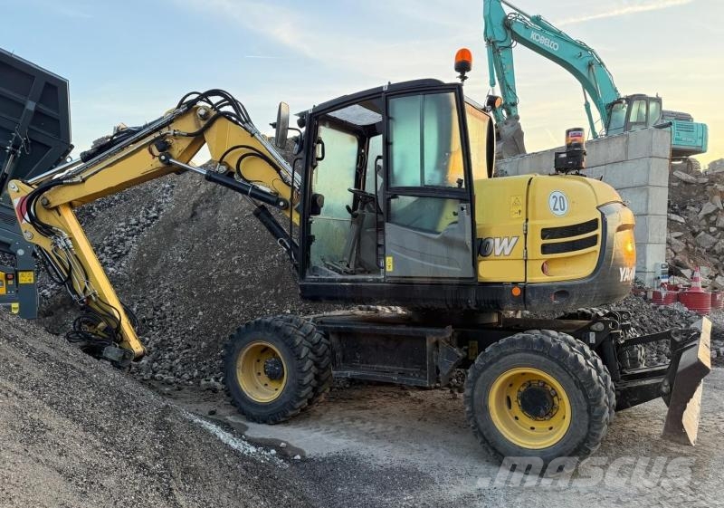 Yanmar B110W Bagri na kolesih