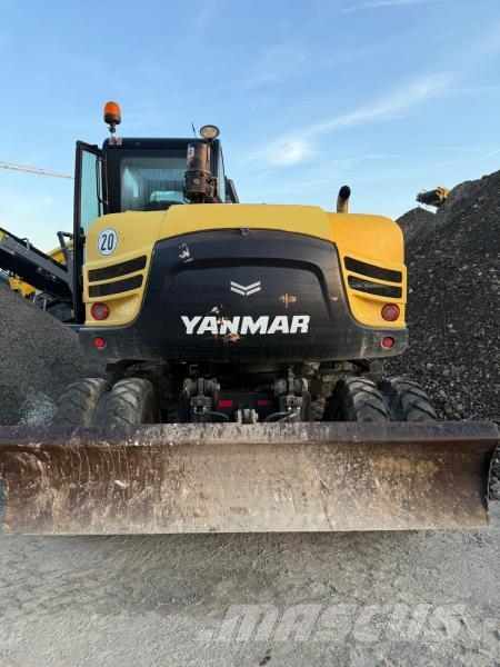 Yanmar B110W Bagri na kolesih