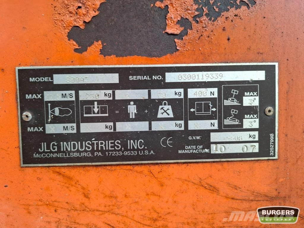 JLG 800AJ Knikarmhoogwerkers