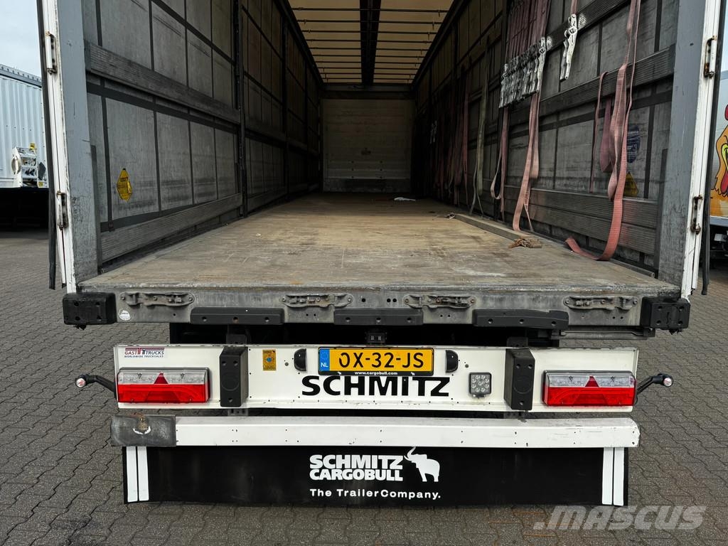 Schmitz Cargobull SCS 24/L - 13.62 E B Schuifzeil -dak / Rotos-Disc نصف مقطورات بباب جانبي