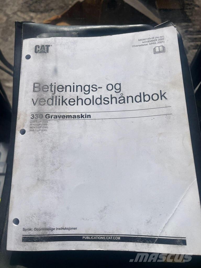 CAT 330 Гусеничні екскаватори