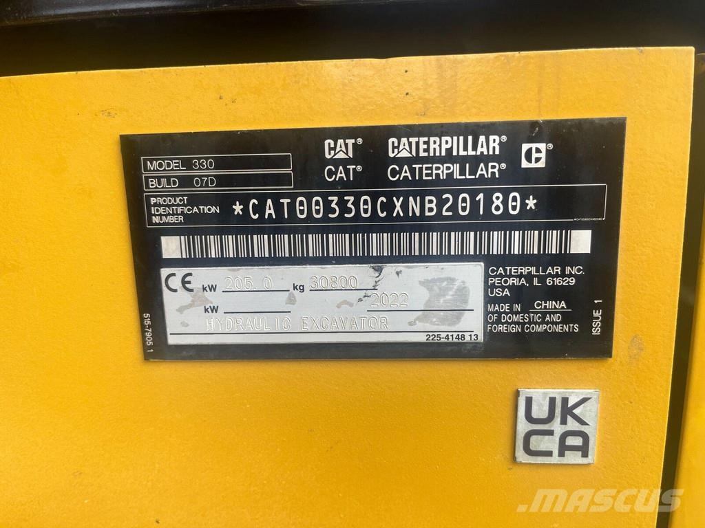 CAT 330 Гусеничні екскаватори