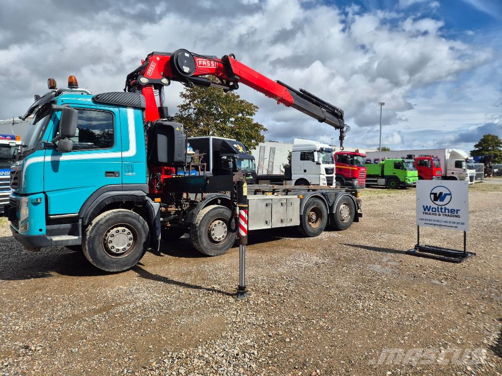 Volvo FM 460 8x2*6 //Fassi F315-6 Y2021// Cablesystem Caminhões guindaste