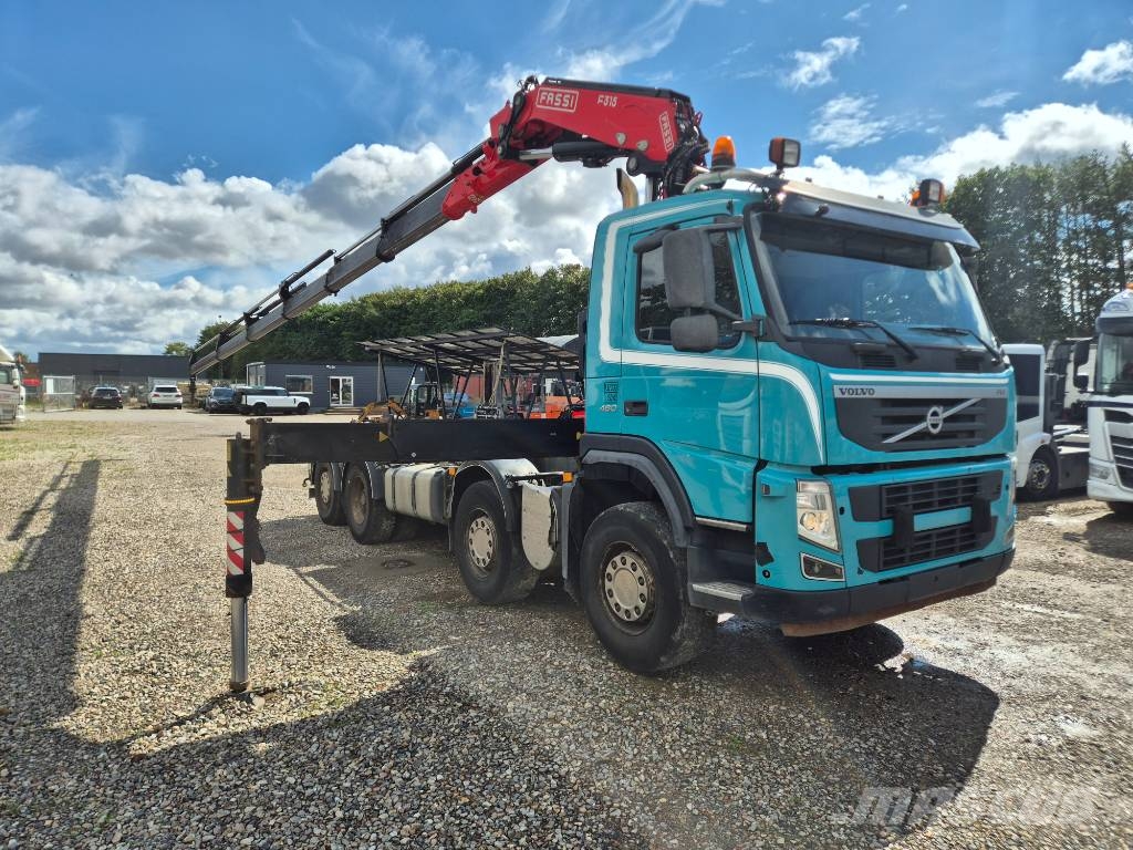 Volvo FM 460 8x2*6 //Fassi F315-6 Y2021// Cablesystem Caminhões guindaste