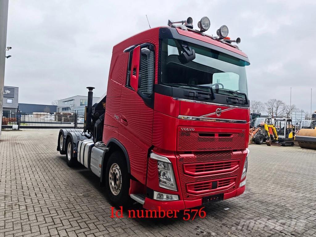 Volvo FH 540 6x2 Bougie Palfinger PK 26002 EH 全路面起重機/吊車