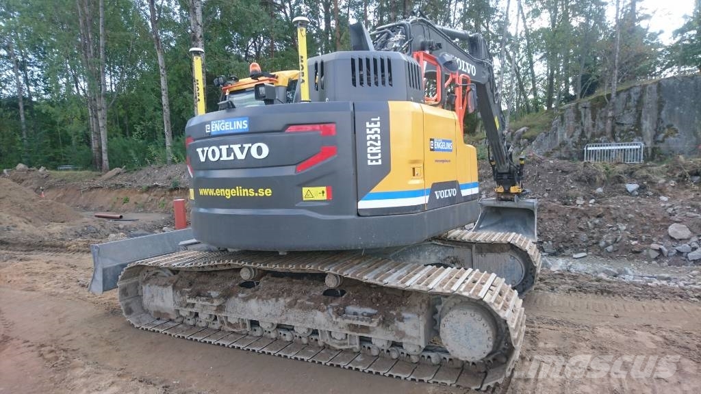 Volvo ECR 235 EL, UTHYRES Roomikekskavaatorid