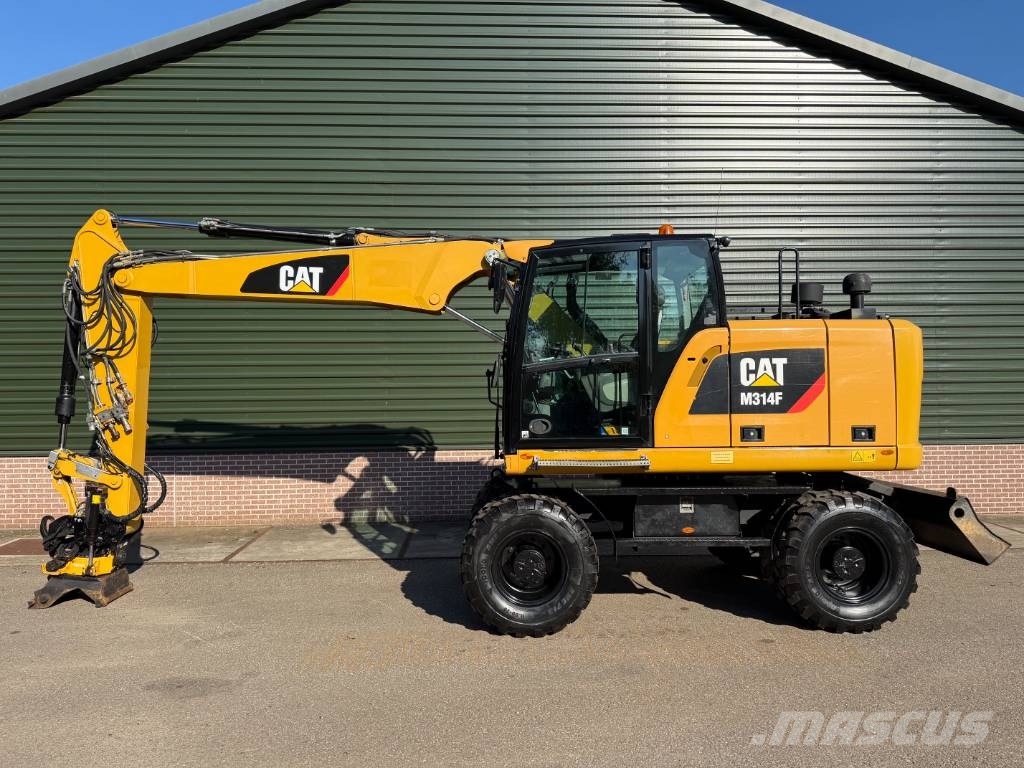 CAT M 314 Wheeled excavators