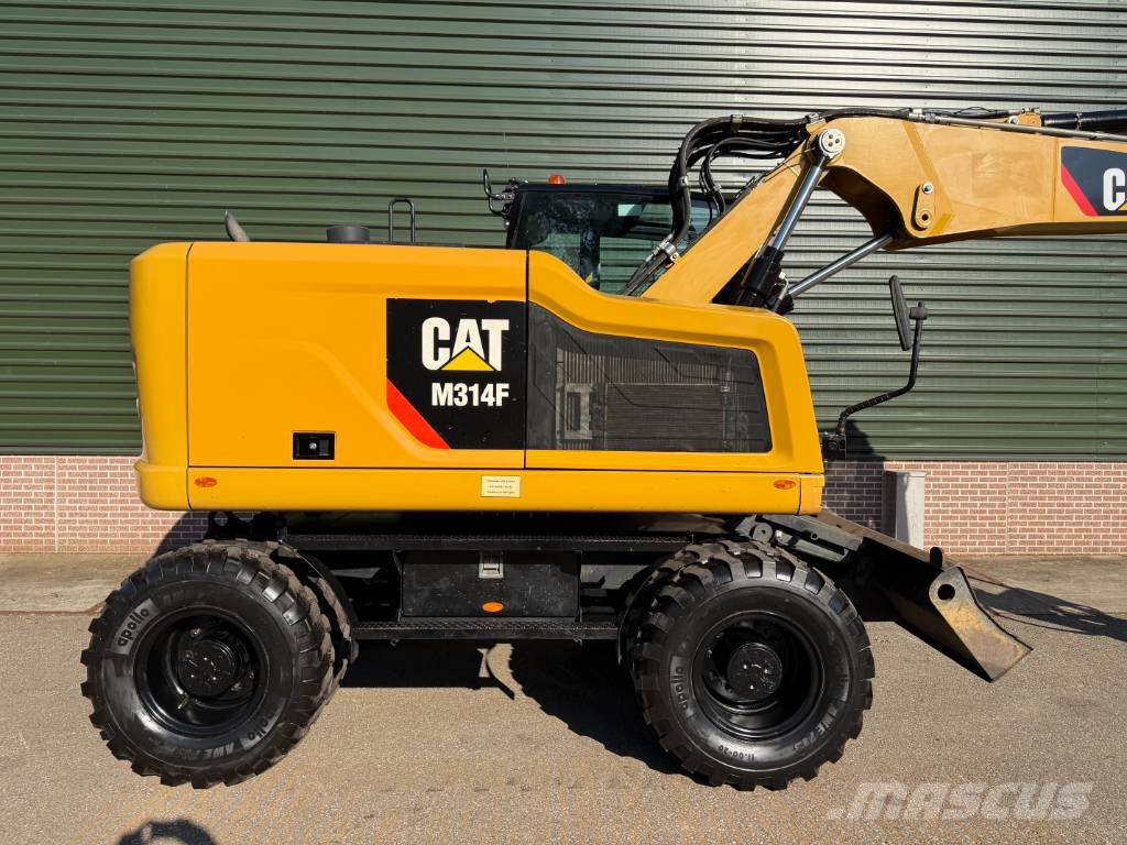CAT M 314 Wheeled excavators