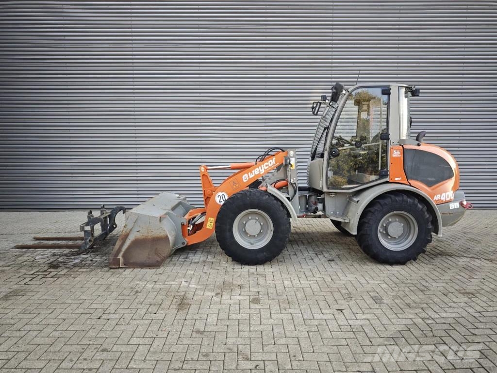 Atlas Weycar AR400 Bucket + Forks! Cargadoras sobre ruedas