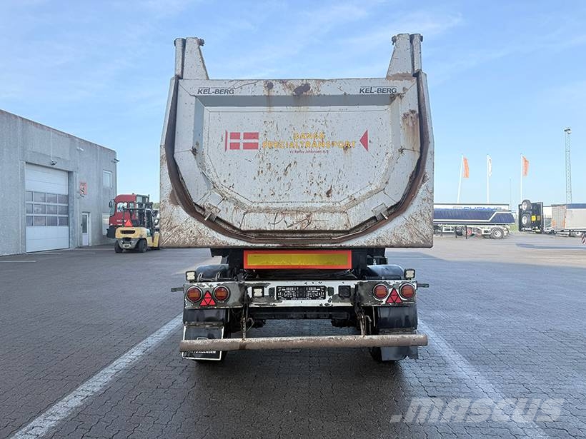 Kel-Berg Tipper / Kippauflieger 29m3 نصف مقطورات قلابة