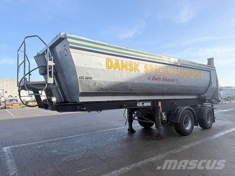 Kel-Berg Tipper / Kippauflieger 29m3 نصف مقطورات قلابة