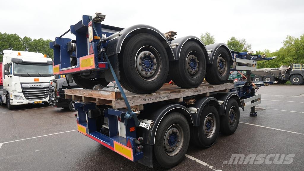 Van Hool 20/30ft ADR container transport trailer Containerchassis