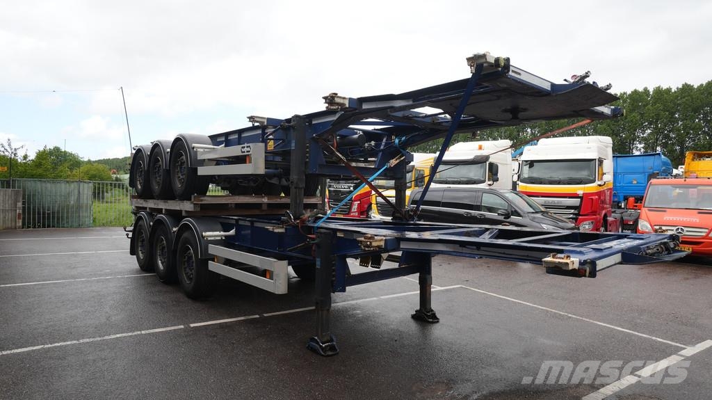 Van Hool 20/30ft ADR container transport trailer Containerchassis